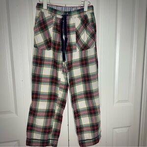 Aerie Women's Flannel Plaid Pajama Sleep Pants Size Small Long